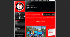 Desktop Screenshot of fotbal.prooffice.cz