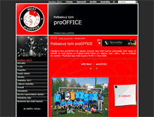Tablet Screenshot of fotbal.prooffice.cz
